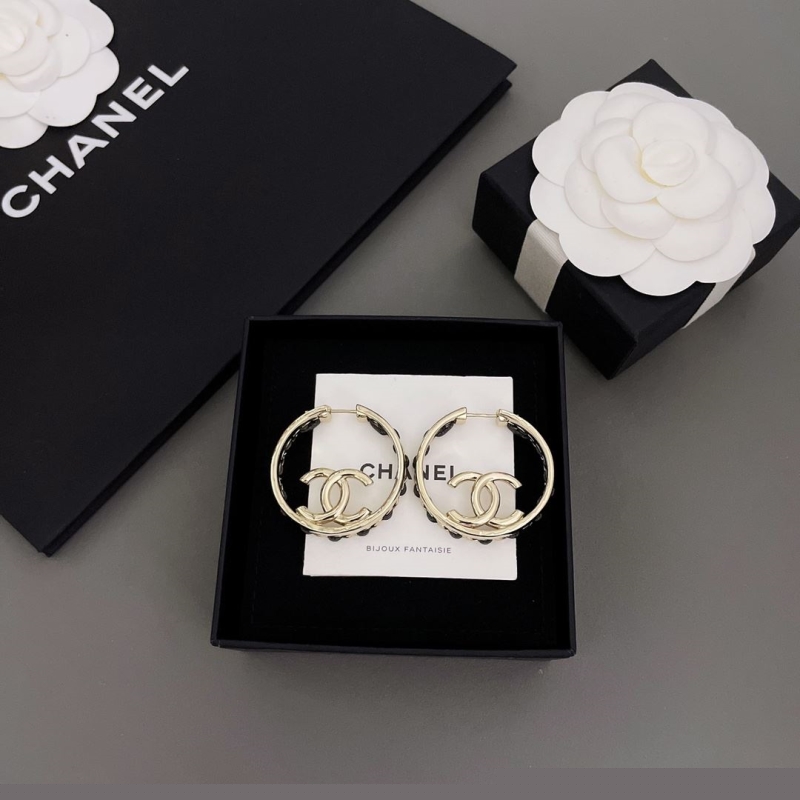 Ch*el earrings